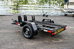 Carreta para 2 a 3 Motos - Capacidade de 500kg - Aro 13