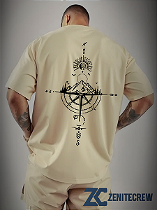 Camiseta Oversized de manga curta masculina