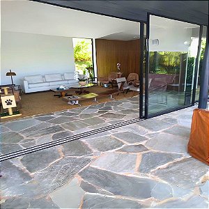 Lajão de Pedra Natural - Verde - ( preço /m² )