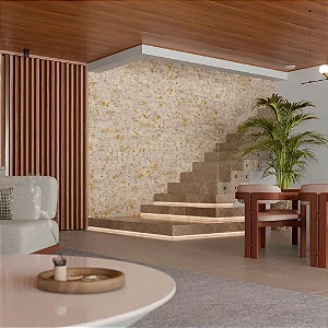 Travertino Cairo Importado - 7cm x 30cm ( preço /m² )