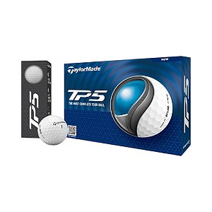 Kit 12 Bolas Golfe TaylorMade TP5 Branca Nova Geração