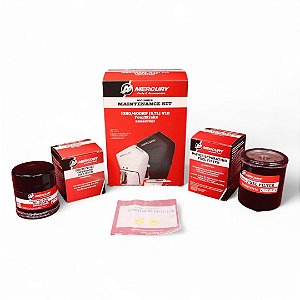 Mercury Kit Revisão 100 Horas Para Motor Popa Náutico