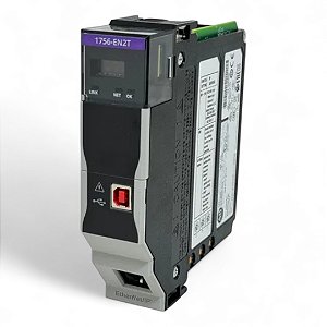 Módulo Allen-Bradley Rede Ethernet 2 Portas 1756-EN2T/D