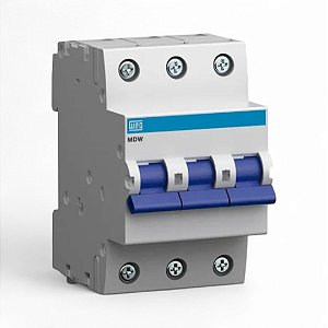 Minidisjuntor Tripolar WEG - MDW-C32-3 32a Curva C