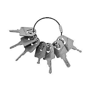 Kit Ferramentas de Abertura Multipick - Mala Viagem TSA