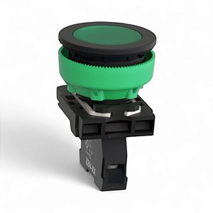 Sinaleiro LED Verde Schneider - XB5FVB3 com Bloco ZBV1