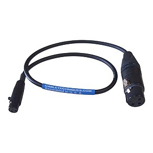 Cabo XLR-3F para TA3F Cable Techniques CT-PXFT-18