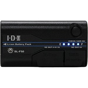 IDX SL-F50 6600mAh 7.2V Sony L-Series Bateria com X-Tap USB