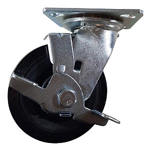 Rodízio Giratório Reforçado - Série Industrial