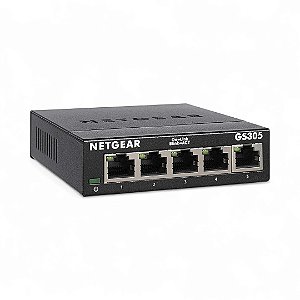 Switch Gigabit Netgear GS305 5‑Portas
