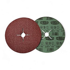 Disco de Lixa 180mm Tyrolit - P60 Caixa com 25un