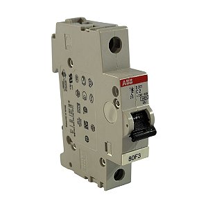 Mini Disjuntor Monopolar ABB - S201-C2 Curva C 2A
