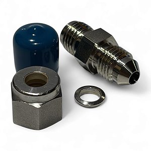 Adaptador Linha de Freio Fêmea Fitok - Conector Aço Inox