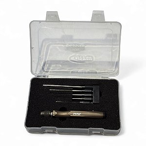 Chave Sextavada 5 em 1 RTW - Pontas 1.5mm a 4.0mm Aço