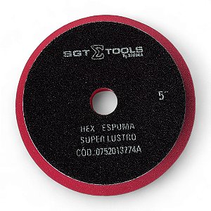 Boina Espuma Super Lustro 5 Pol - Sigmatools Roto Orbital