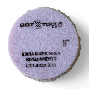 Boina Microfibra 5 Pol Espelhamento - Sigma Tools