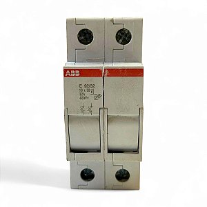 Base Fusível E92/32 2 Polos Abb - 32a 400v