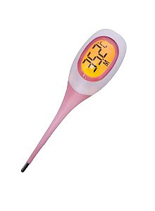 Termômetro Digital Rápido G-Tech - TH1027 8 Seg Rosa