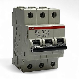 Disjuntor Tripolar Curva K 2A ABB S203-K2A