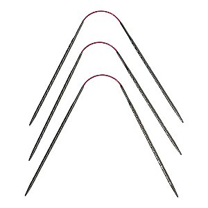 Jogo Agulhas Crasytrio Addi - Unicorn 180-2 30cm 3,5mm