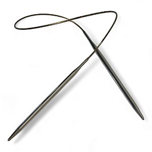 Agulha Circular Tricô Alumínio Addi 5.0mm 60cm 105-7