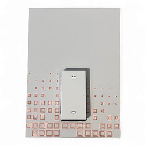 Botão Pressão Duplo Persiana Bticino Classia - RW4037N