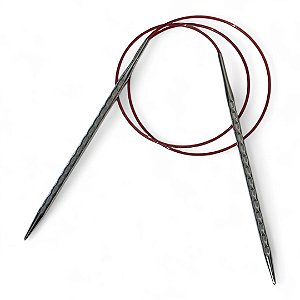 Agulha Circular Tricô Lace 80cm 4,5mm Addi - 717-7