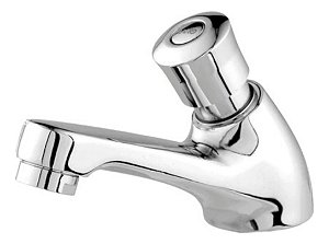 Torneira Lavatório Banheiro Comércio Automática Metal