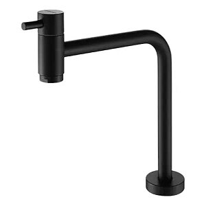 Torneira De Banheiro Preto Fosco Bica Baixa DC-6612P