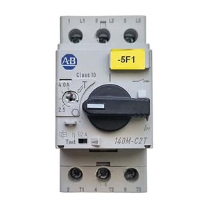 Disjuntor Motor 6.3a-10a Allen Bradley 140m-c2e-c10