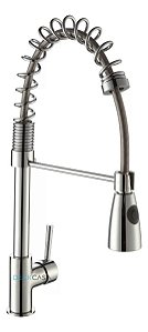 Torneira Cozinha Cromo Monocomando Gourmet Ducha DC-6001B