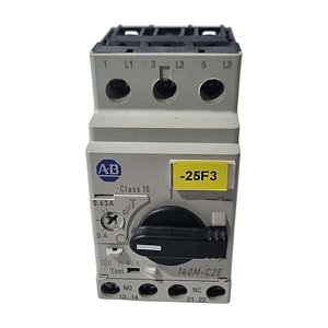 Disjuntor 140M-C2E-A63 Allen Bradley - Tripolar 0.63A