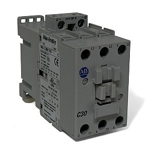 Contator Allen Bradley - 100-C30E00 Serie C 30A 380V
