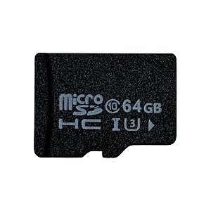 Cartão Micro SD HC 64GB U3 C10 Alta Velocidade