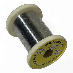 Fio Níquel Cromo 0.01mm 300g Cr20Ni80 Resistências