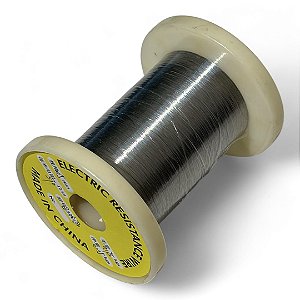 Fio Níquel Cromo para Uso Geral - 0.01mm Cr20Ni80 150g