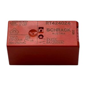 Rele Rt424024 24vdc 2 Contato Reversível
