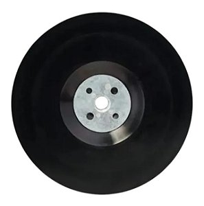 Suporte De Disco Lixa Flexivel 7 Para Bosch Cor Preto
