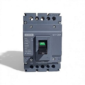 Disjuntor Caixa Moldada Tripolar 3VJ10921DA320AA0 - Siemens