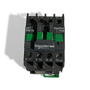 Contator Tripolar 6A Schneider - LC1E0610 380V 1NA