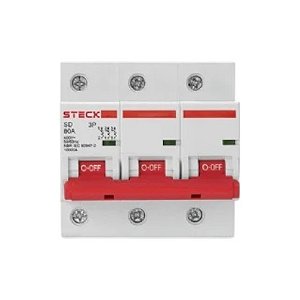 Disjuntor Din Tripolar Curva C 16A Steck