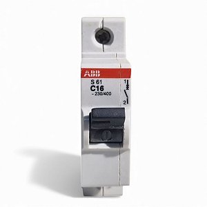 Kit 3 Disjuntor Monopolar C 16A Linha S60 S61-C16