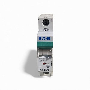 Disjuntor Unipolar Faz-c6/1-sa 6a Eaton