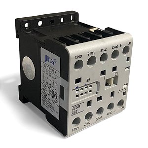 Mini Contator Auxiliar Jng Jzc8-22Z 2na + 2 10A 660V