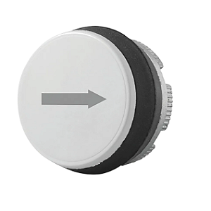 Pl005008 Botão Estação Pendente Branco Seta Cinza 690v /ac