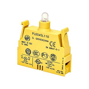 Lâmpada Led 100vac Giovenzana Pl0045l110 Branco