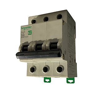 Disjuntor Easy9 3P 25A Curva C 3ka EZ9F33325 - Schneider