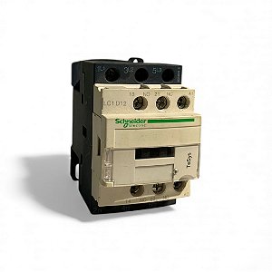 Contator Tripolar 25A 690V 50/60Hz LC1D12R7 - Schneider