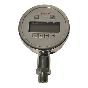 Manômetro Digital Zurich - Z-10-B 0-10 PSI Precisão