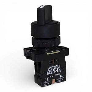 Chave P20scr2-b-1a Para Metaltex Comutadora 2p C/trava 1na¨